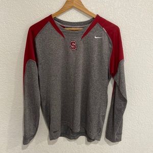 Stanford Football Nike Dryfit Long Sleeve Shirt